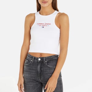 Tommy Jeans Cropped NYC Baby Stretch-Cotton Tank