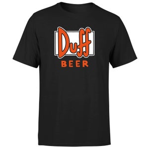 The Simpsons Duff Beer Logo Men's T-Shirt - Black