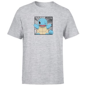 Pokémon Pokédex Squirtle #0007 Men's T-Shirt - Grey