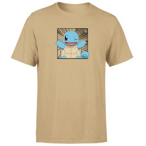 Pokémon Pokédex Schiggy #0007 T-Shirt - Tan