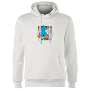 Pokemon Mudkip Hoodie - White