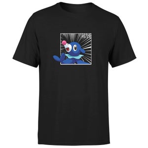 Pokemon Popplio Men's T-Shirt - Black