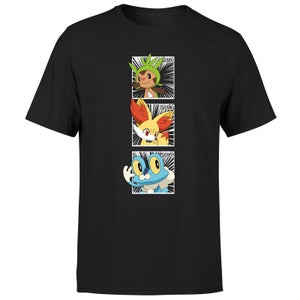 Pokemon Generation 6 Intro Men's T-Shirt - Black