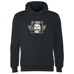 Pokemon Rowlet Hoodie - Black