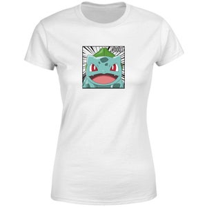 Pokémon Pokédex Bisasam #0001 Frauen T-Shirt - Weiß