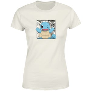 Pokémon Pokédex Schiggy #0007 Frauen T-Shirt - Creme