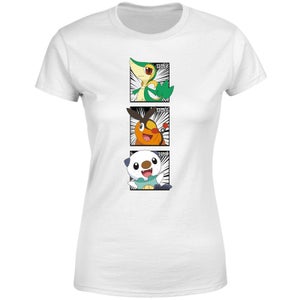 Pokemon Generation 5 Starters Women's T-Shirt - White