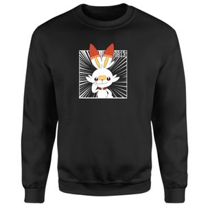 Pokemon Scorbunny Sweatshirt - Black