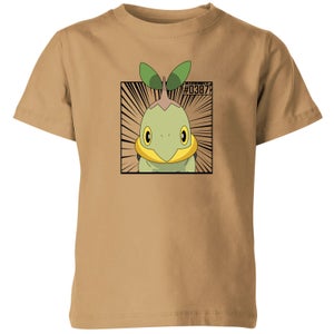 Pokemon Turtwig Kids' T-Shirt - Tan