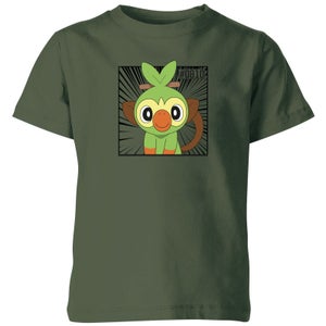 Pokemon Grookey Kids' T-Shirt - Green