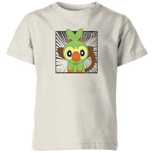 Pokemon Grookey Kids' T-Shirt - Cream