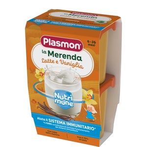 la Merenda Nutri-Mune Latte e Vaniglia 6 x 120g