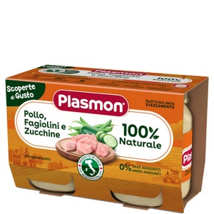 Omogeneizzato Scoperte Di Gusto Pollo Fagiolini e Zucchine 6 x 120g