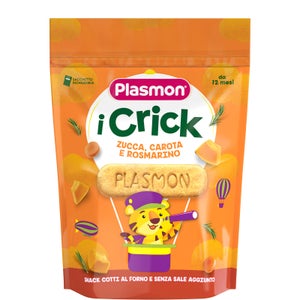 Snack i Crick Zucca Carota Rosmarino 6 x 100g