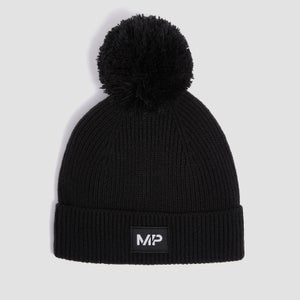 Cappello con pompon MP - Nero