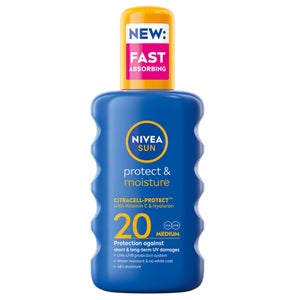 Nivea Sun Care Protect & Moisture SPF20 Spray 200ml