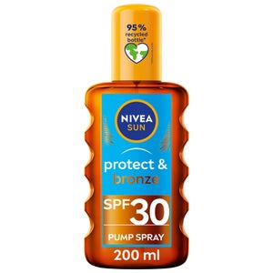 Nivea Sun Care Protect & Bronze SPF30 Oil Spray 200ml