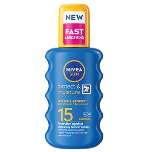 Nivea Sun Care Protect & Moisture SPF15 Spray 200ml