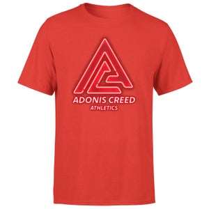 Creed Adonis Creed Athletics Neon Sign Men's T-Shirt - Red