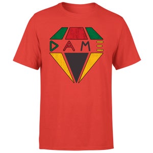 Creed DAME Diamond Logo Men's T-Shirt - Red