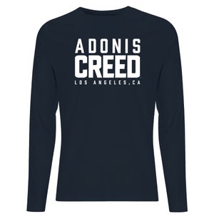 Creed Adonis Creed LA Logo Men's Long Sleeve T-Shirt - Navy