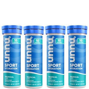 NUUN Sport Tropical Fruit Hydration Tablets - 4 Pack