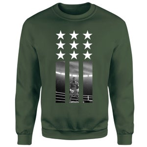 Creed Poster Stars Sweatshirt - Green