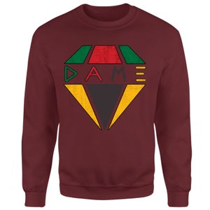 Creed DAME Diamond Logo Sweatshirt - Burgundy