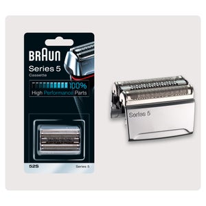 Braun Series 5 52S Electric Shaver Head Replacement Cassette – Silver