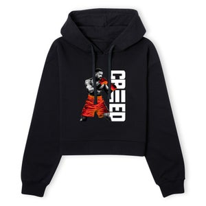 Creed CRIIID Women's Cropped Hoodie - Black