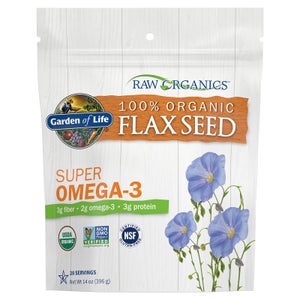 Garden of Life Raw Organics Flax Seed 396g Powder