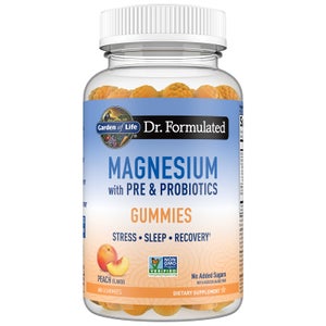 Dr. Formulated Magnesium-Fruchtgummis – Pfirsich, 60 Fruchtgummis