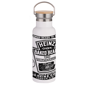 Heinz Heritage Beans Portable Insulated Water Bottle - White