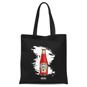 Tomato Ketchup Tote Bag - Black