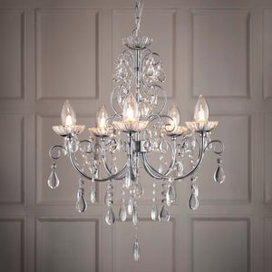 Bathroom cheap chandeliers homebase