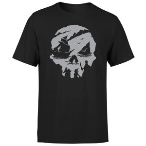 Sea of Thieves Sea Of Thieves Silver Foil Reaper's Mark Unisex T-Shirt - Black