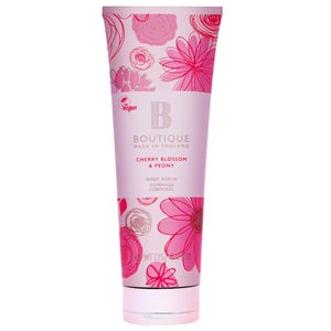 Boutique Cherry Blossom & Peony Body Scrub 225g