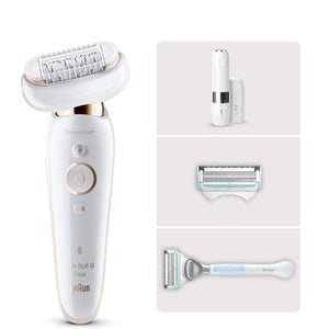 Braun Silk-épil 9 Flex 9-004 – Epilierer mit flexiblem Kopf zur einfacheren Haarentfernung