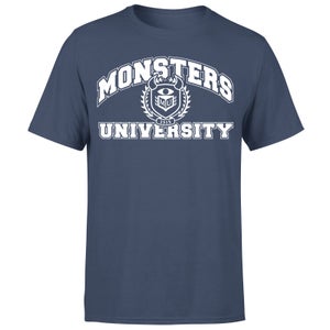 Monsters Inc. Monsters University Student Men's T-Shirt - Navy
