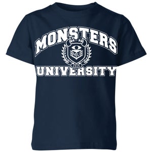 Monsters Inc. Monsters University Student Kids' T-Shirt - Navy