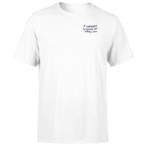 Finding Nemo P.Sherman 42 Wallaby Way Men's T-Shirt - White