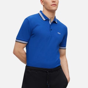 BOSS Green Men's Paddy Polo Shirt - Bright Blue