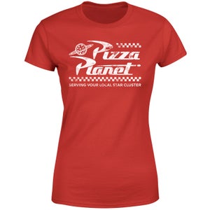 Toy Story x Pizza Planet Crew Women's T-Shirt - Red