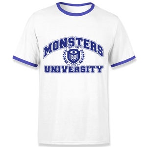 Monsters Inc. Monsters University Ringer T-Shirt - White/Navy
