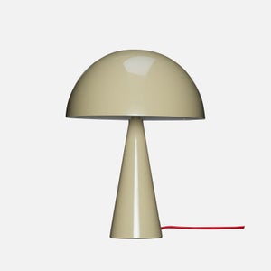 Hübsch Mini Mush Table Lamp - Sand /Red