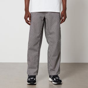 Carhartt WIP Terrell SK Striped Cotton-Canvas Trousers
