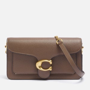 Coach Tabby Chain Leather Clutch Bag