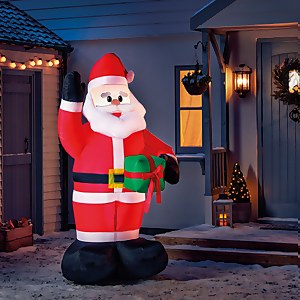 Inflatable christmas decorations for sale clearance