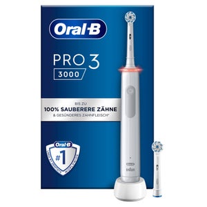 Oral-B Power Pro 3 3000 Elektrische Zahnbürste, White