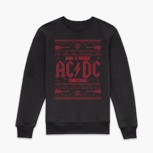 AC/DC Have A Rockin' Christmas Men's T-Shirt - Black